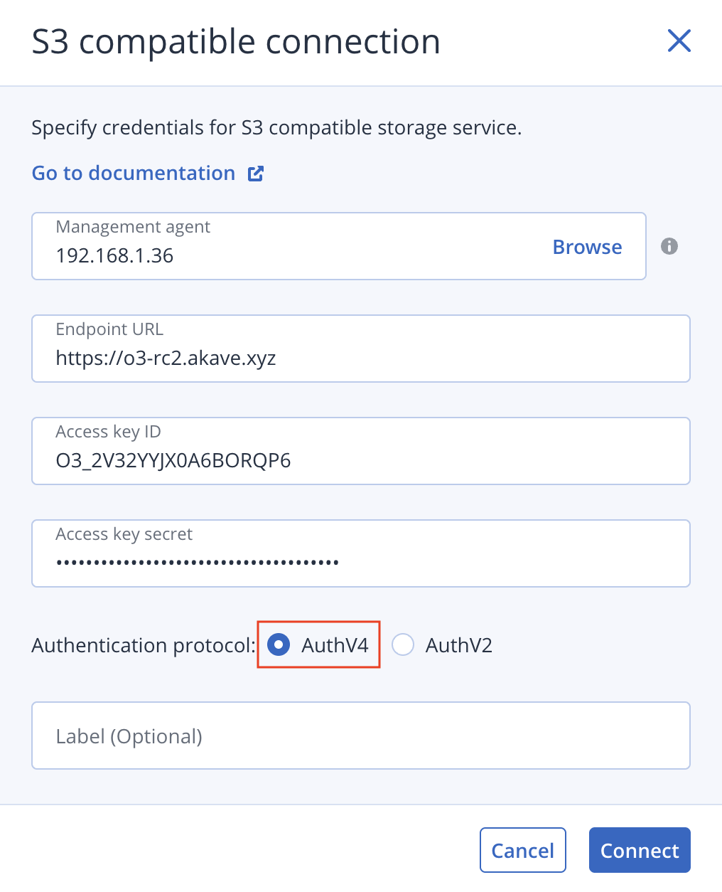 Acronis Configuration